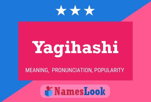 Yagihashi Name Poster