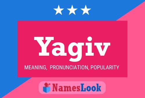 Yagiv Name Poster