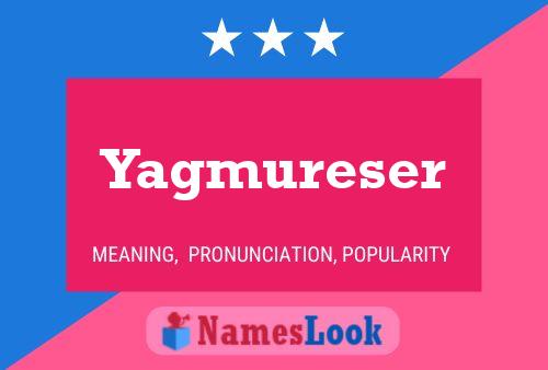 Yagmureser Name Poster