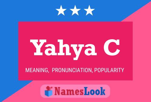 Yahya C Name Poster