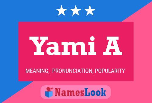 Yami A Name Poster