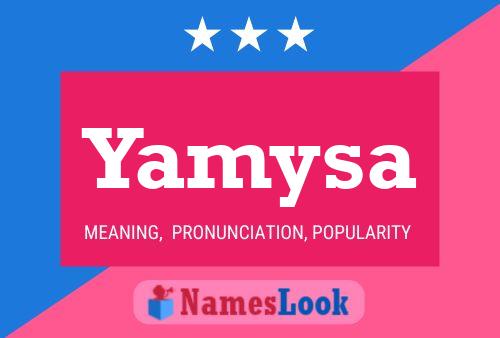 Yamysa Name Poster