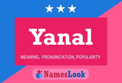 Yanal Name Poster