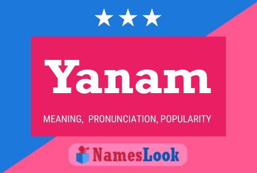 Yanam Name Poster