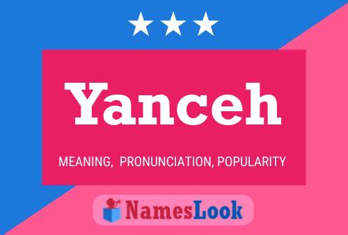 Yanceh Name Poster