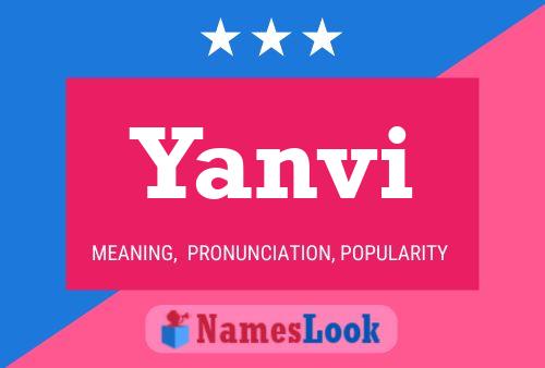 Yanvi Name Poster