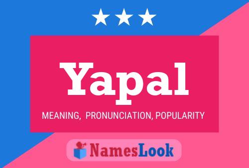 Yapal Name Poster