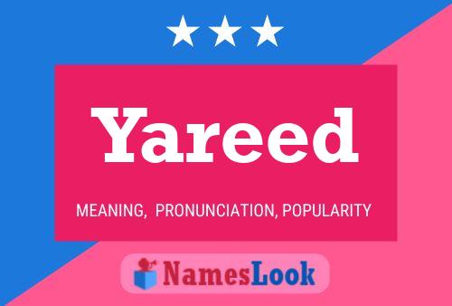 Yareed Name Poster