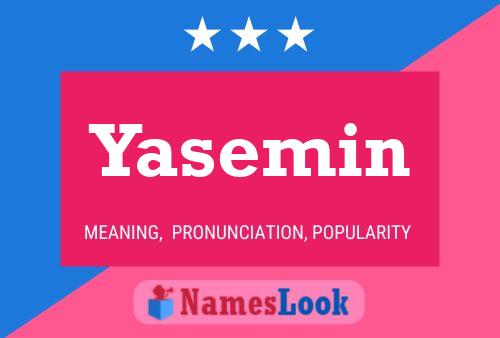 Yasemin Name Poster