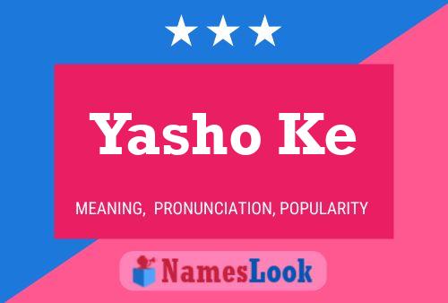 Yasho Ke Name Poster