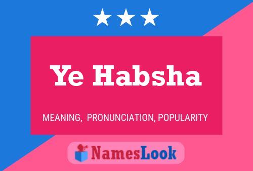 Ye Habsha Name Poster