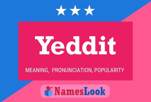 Yeddit Name Poster