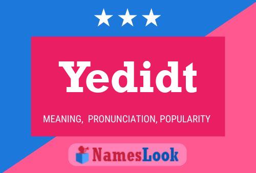 Yedidt Name Poster