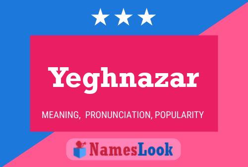 Yeghnazar Name Poster