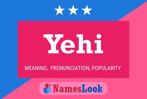 Yehi Name Poster