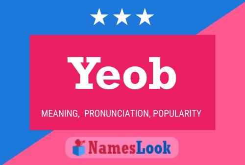 Yeob Name Poster