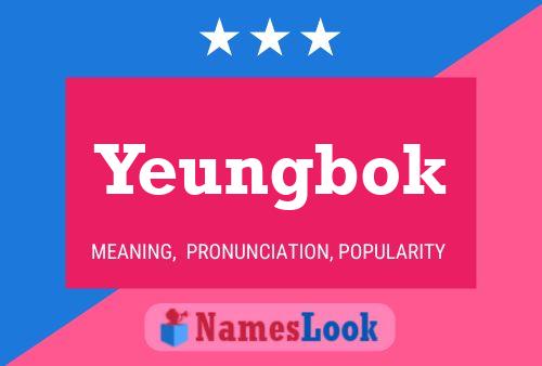 Yeungbok Name Poster