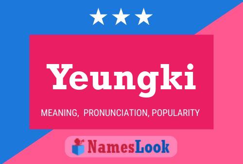 Yeungki Name Poster