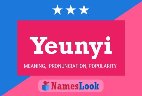 Yeunyi Name Poster