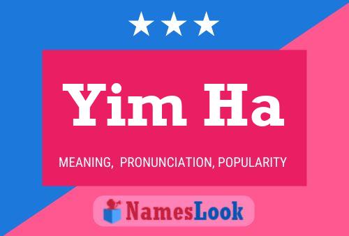 Yim Ha Name Poster