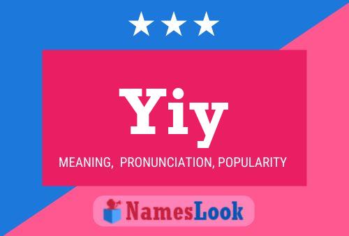 Yiy Name Poster