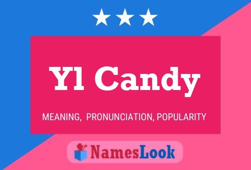 Yl Candy Name Poster