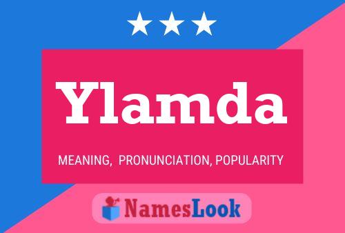 Ylamda Name Poster