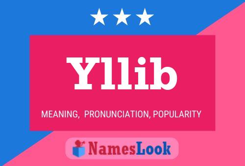 Yllib Name Poster