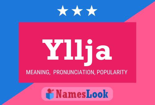 Yllja Name Poster