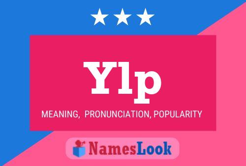 Ylp Name Poster