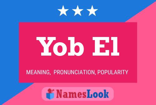 Yob El Name Poster