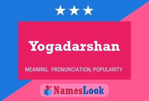 Yogadarshan Name Poster