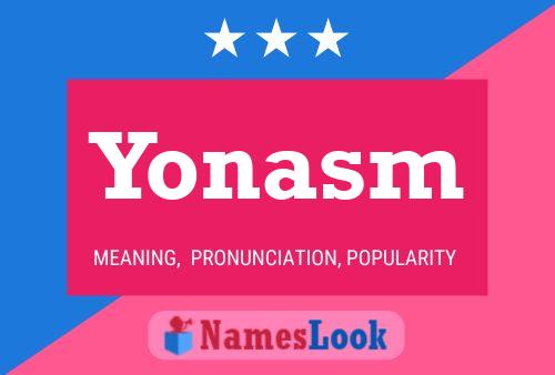 Yonasm Name Poster