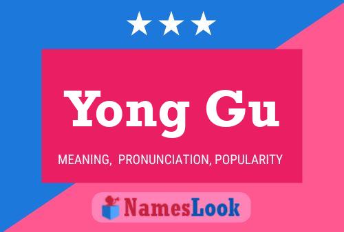 Yong Gu Name Poster