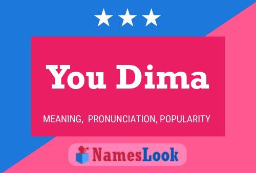 You Dima Name Poster