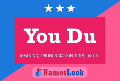 You Du Name Poster