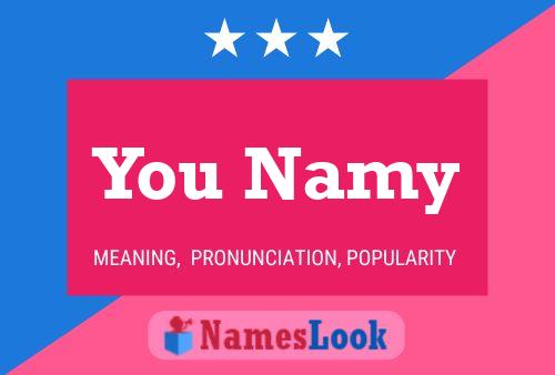 You Namy Name Poster