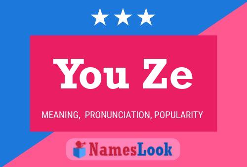 You Ze Name Poster