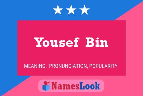 Yousef  Bin Name Poster