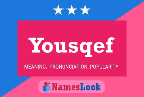 Yousqef Name Poster