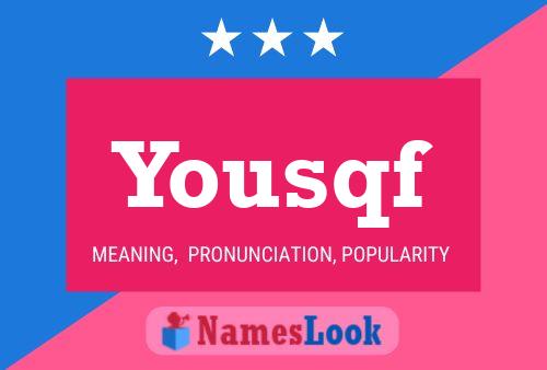 Yousqf Name Poster