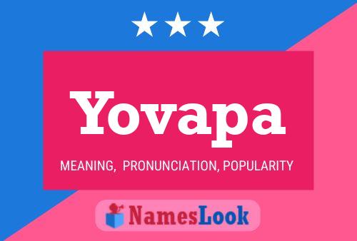 Yovapa Name Poster