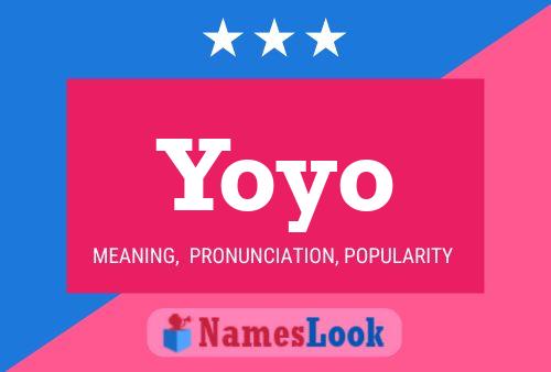 Yoyo Name Poster