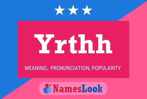 Yrthh Name Poster