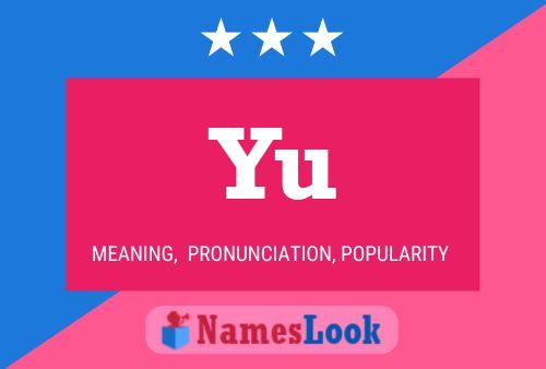 Yu Name Poster