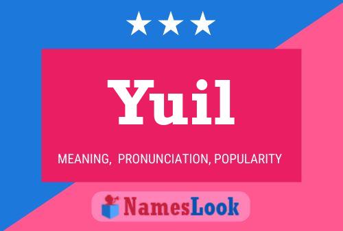 Yuil Name Poster