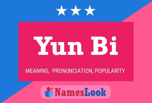 Yun Bi Name Poster