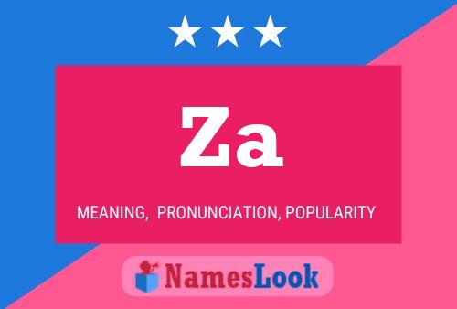 Za Name Poster