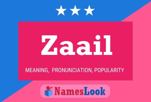 Zaail Name Poster