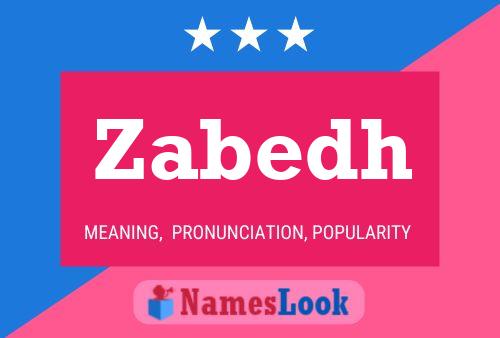 Zabedh Name Poster